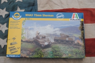 Italeri 7518  M4A3 75mm SHERMAN